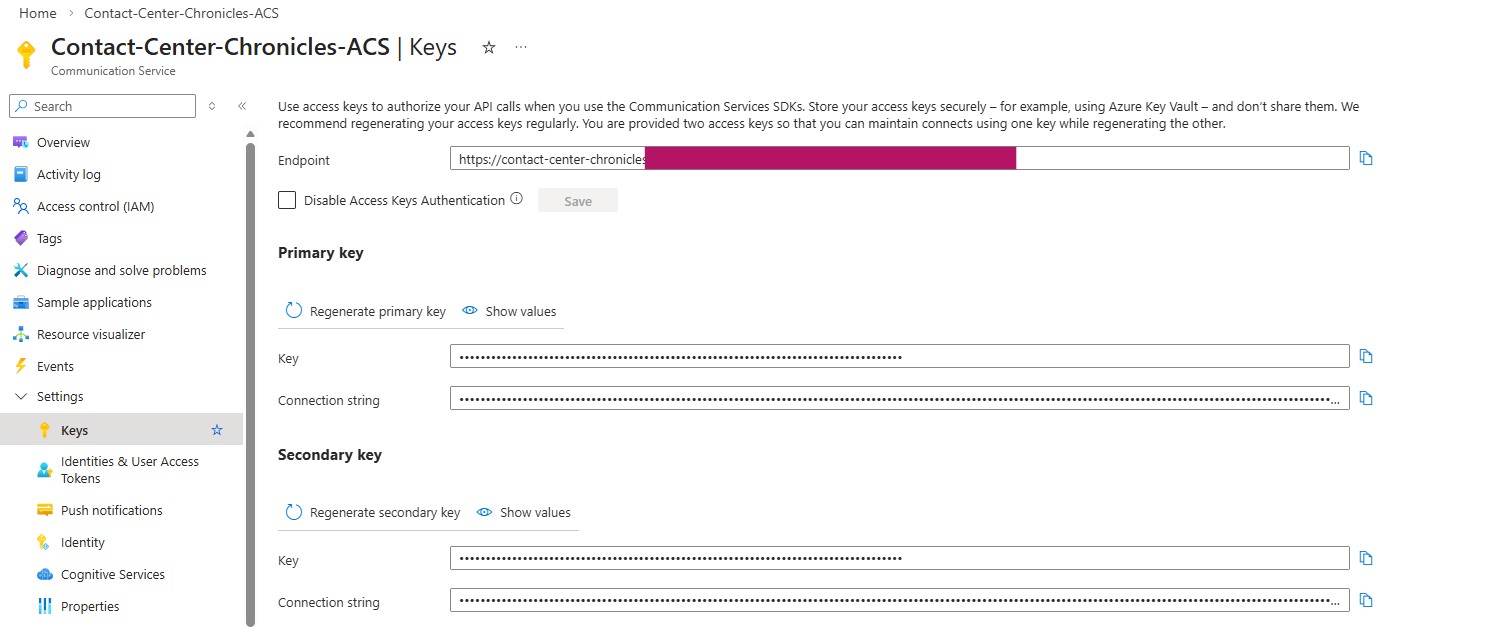 How-to: Set up an Azure Communication Services Resource – CONTACT ...